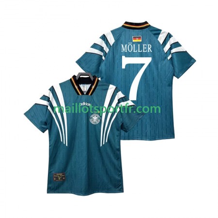 Maillot de Foot Allemagne MOLLER 7 Retro Exterieur 1996